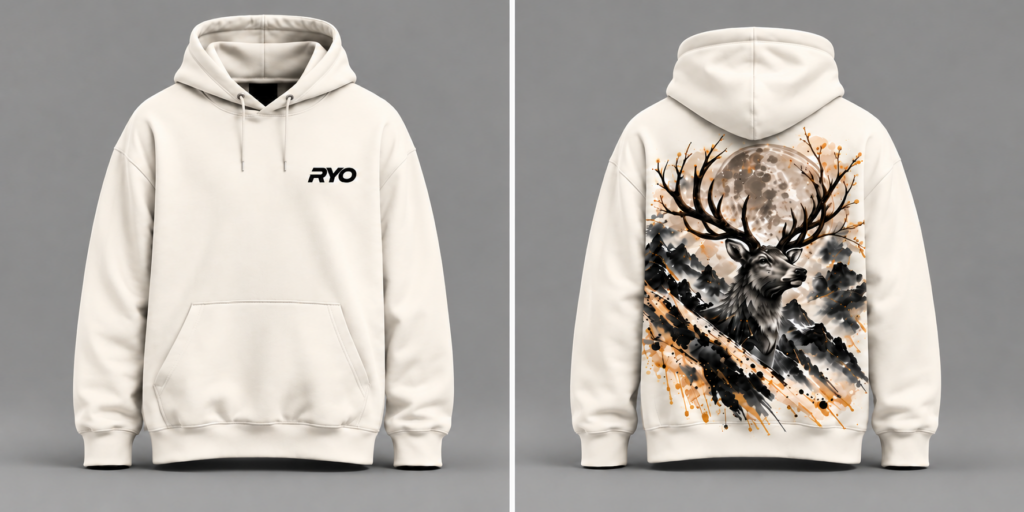 Moonlit Stag Oversize